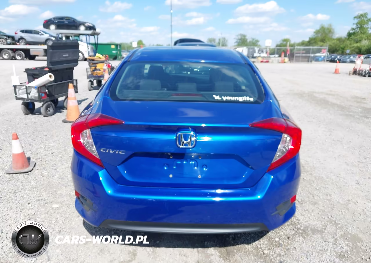 2018 Honda Civic Lx VIN:19XFC2F50JE021553 - 16