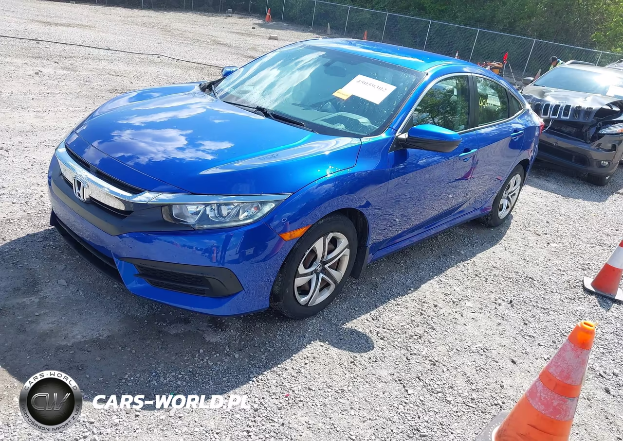 2018 Honda Civic Lx VIN:19XFC2F50JE021553 - 2