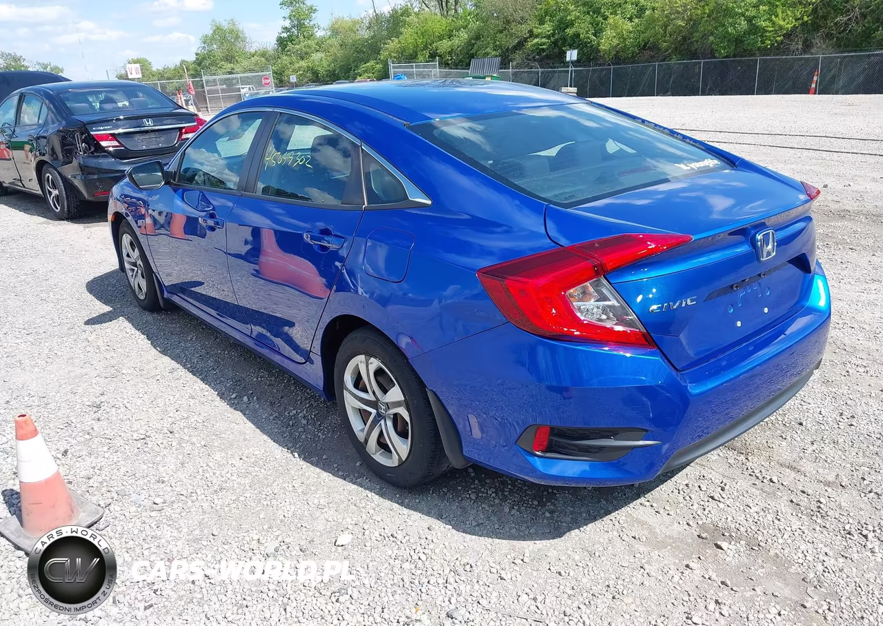 2018 Honda Civic Lx VIN:19XFC2F50JE021553 - 3
