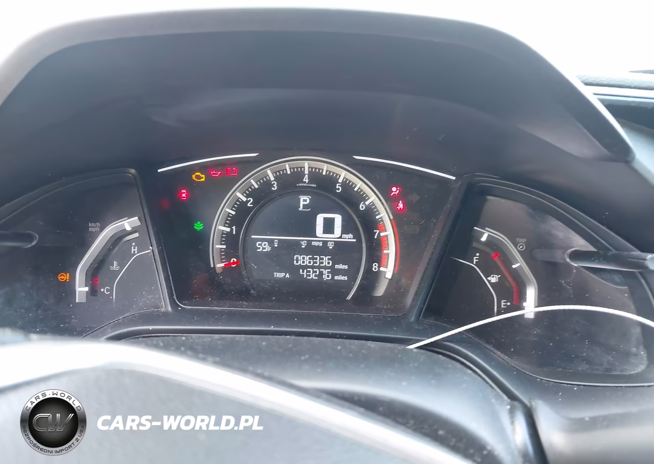 2018 Honda Civic Lx VIN:19XFC2F50JE021553 - 7