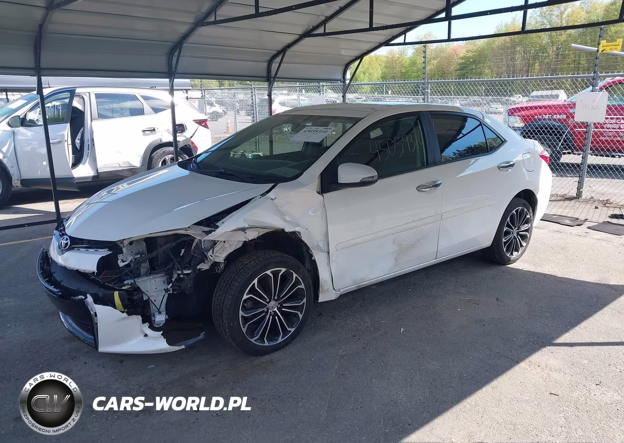 2016 Toyota Corolla S Plus VIN:2T1BURHE0GC528381 - 2