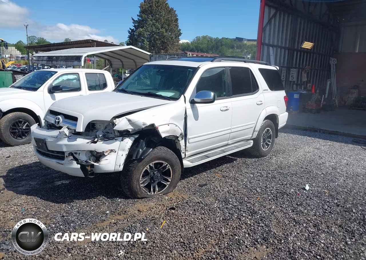 2007 Toyota Sequoia Limited V8 VIN:5TDBT48A07S284175 - 2