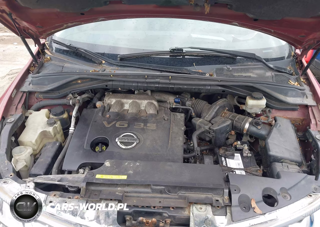 2007 Nissan Murano Sl VIN:JN8AZ08W87W601039 - 10