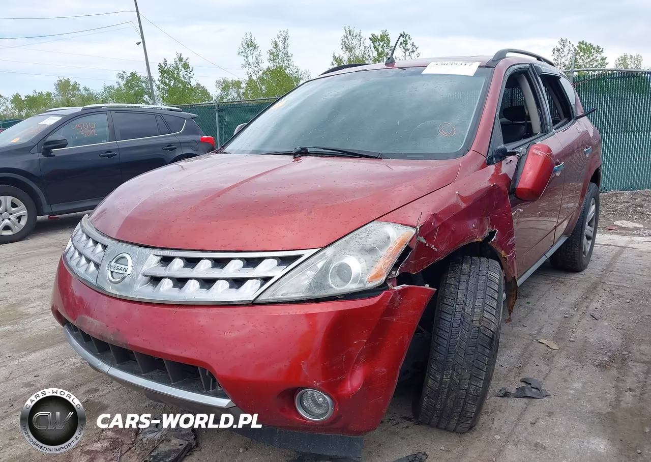 2007 Nissan Murano Sl VIN:JN8AZ08W87W601039 - 2