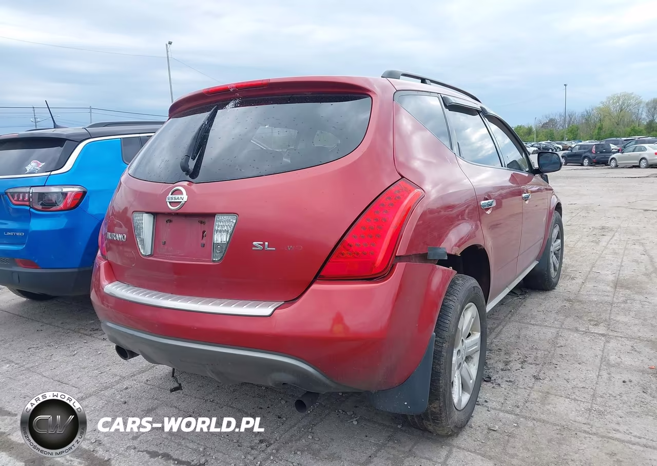 2007 Nissan Murano Sl VIN:JN8AZ08W87W601039 - 4