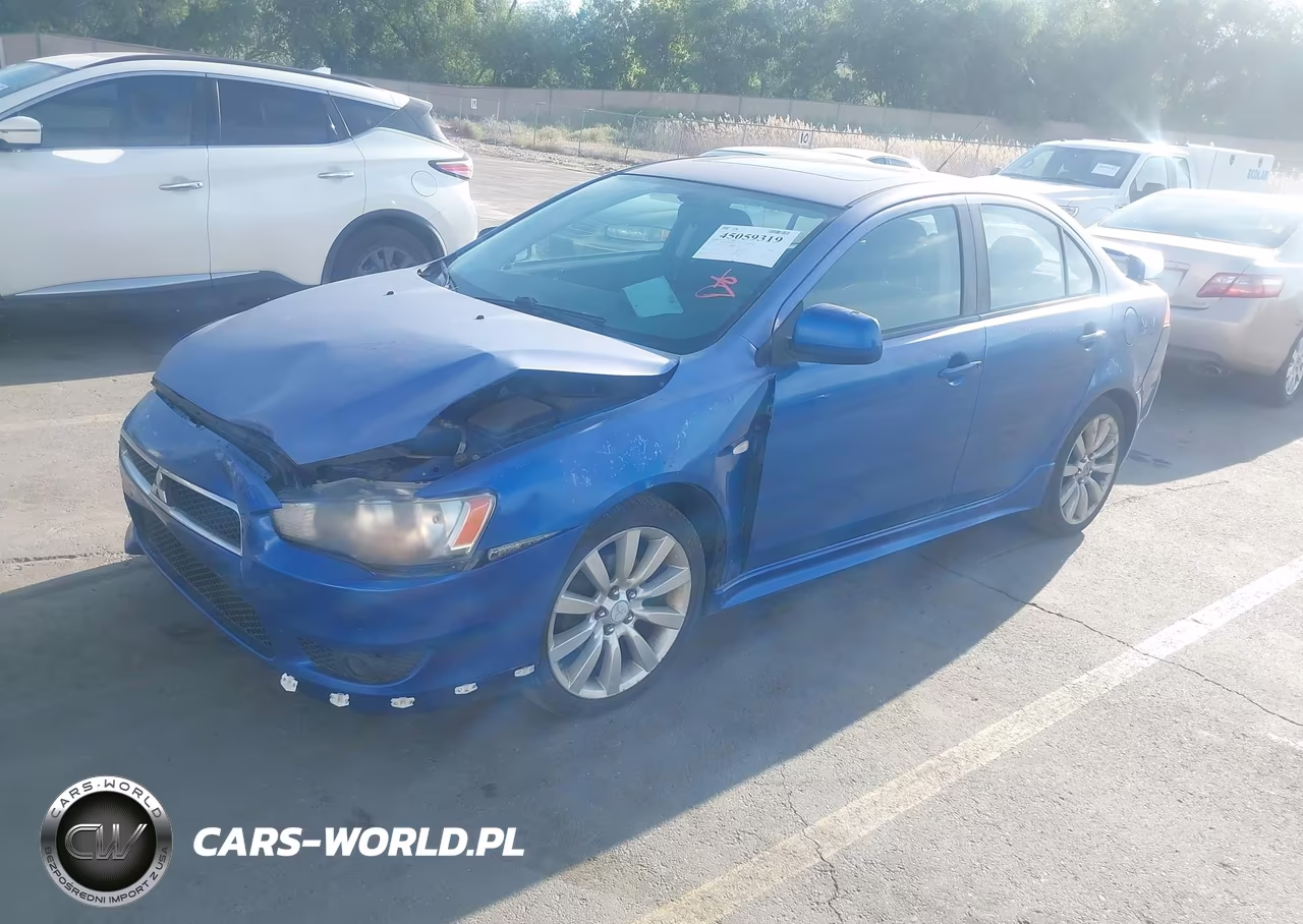 2009 Mitsubishi Lancer Gts VIN:JA3AU86W19U033404 - 2