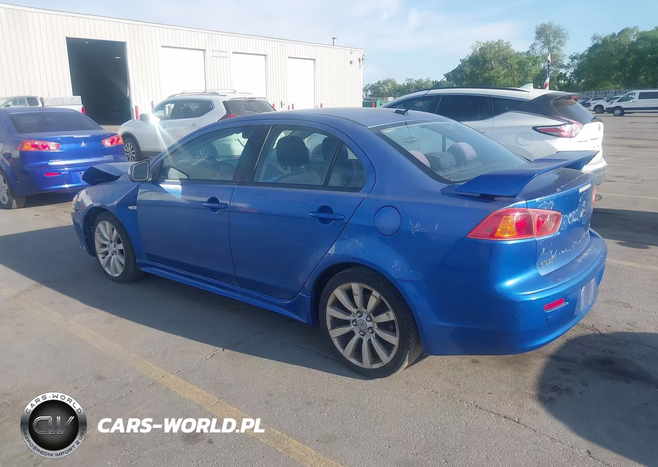 2009 Mitsubishi Lancer Gts VIN:JA3AU86W19U033404 - 3