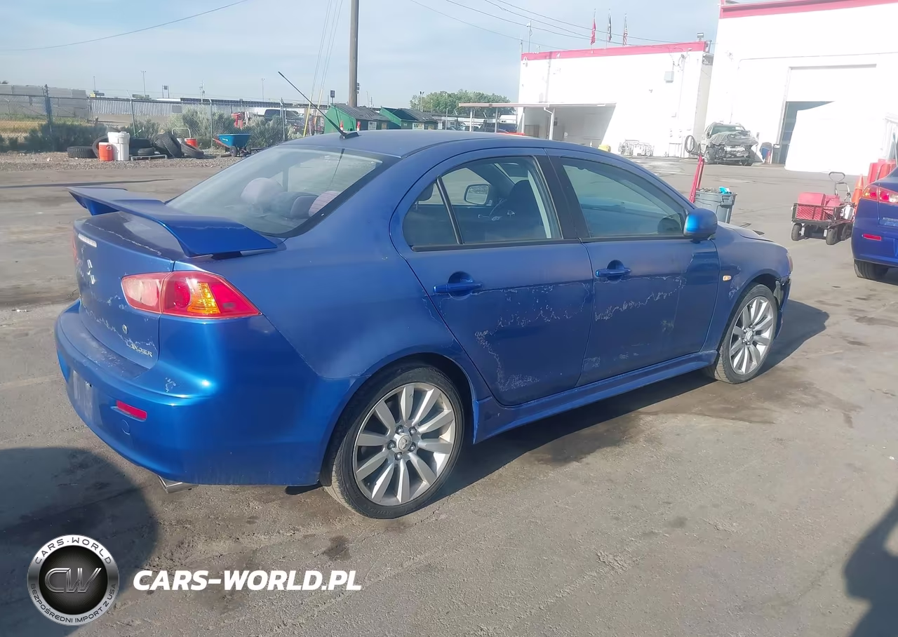 2009 Mitsubishi Lancer Gts VIN:JA3AU86W19U033404 - 4