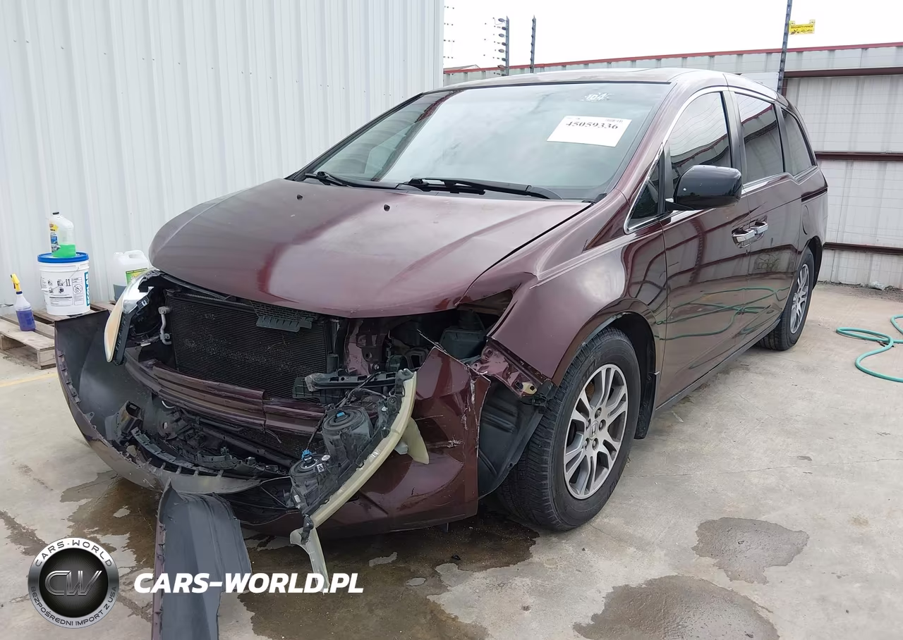 2013 Honda Odyssey Ex-L VIN:5FNRL5H62DB033268 - 2