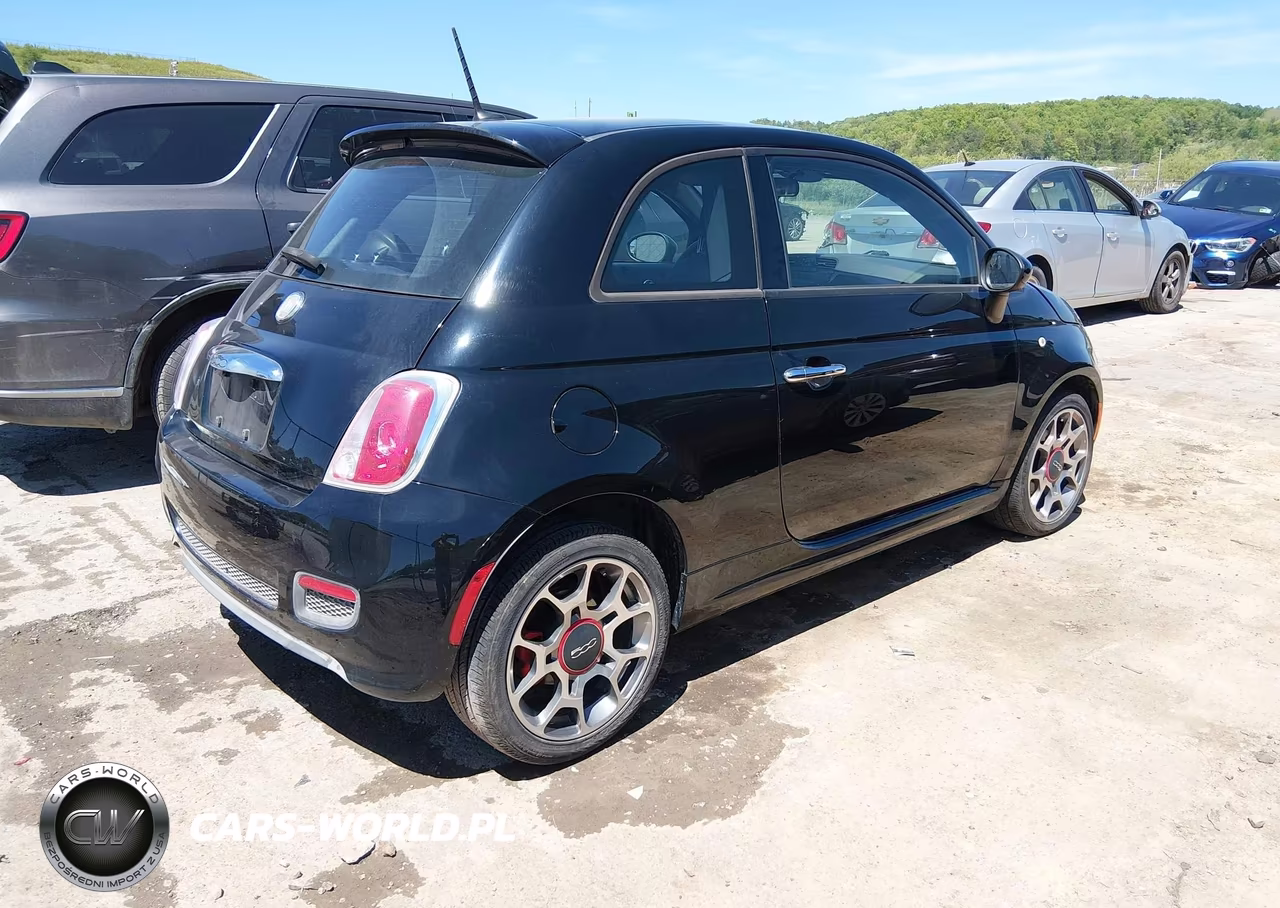 2014 Fiat 500 Sport VIN:3C3CFFBR4ET267859 - 4