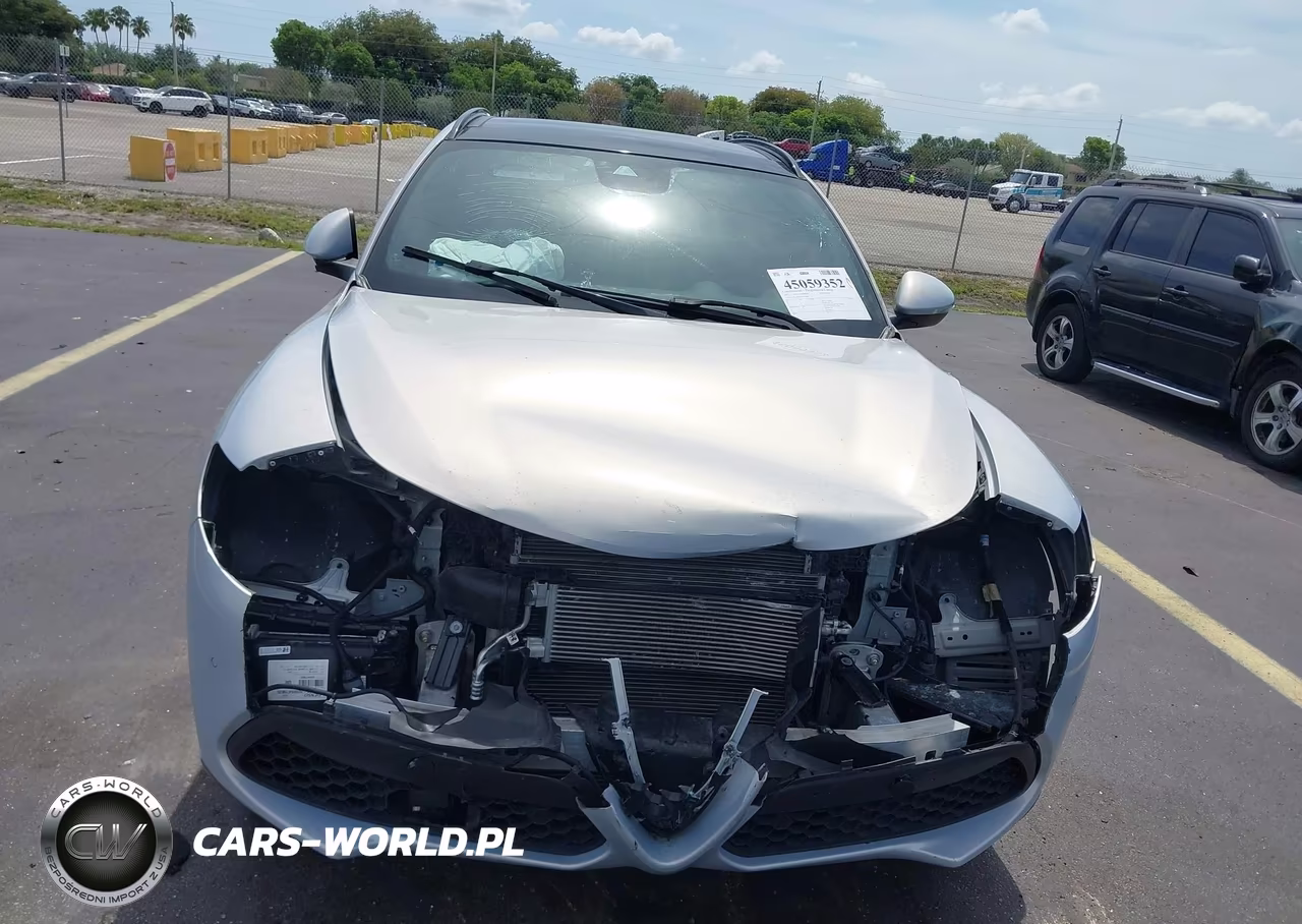 2022 Alfa Romeo Stelvio Ti Awd VIN:ZASPAKBN3N7D30186 - 13