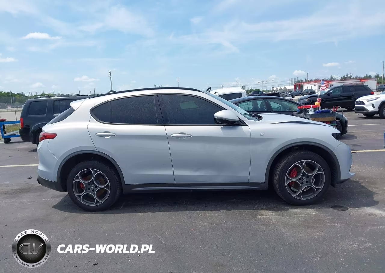 2022 Alfa Romeo Stelvio Ti Awd VIN:ZASPAKBN3N7D30186 - 14