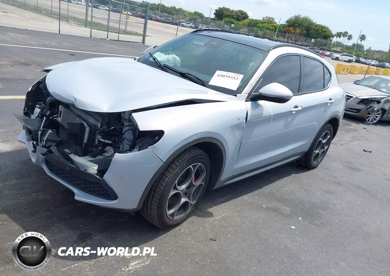 2022 Alfa Romeo Stelvio Ti Awd VIN:ZASPAKBN3N7D30186 - 2