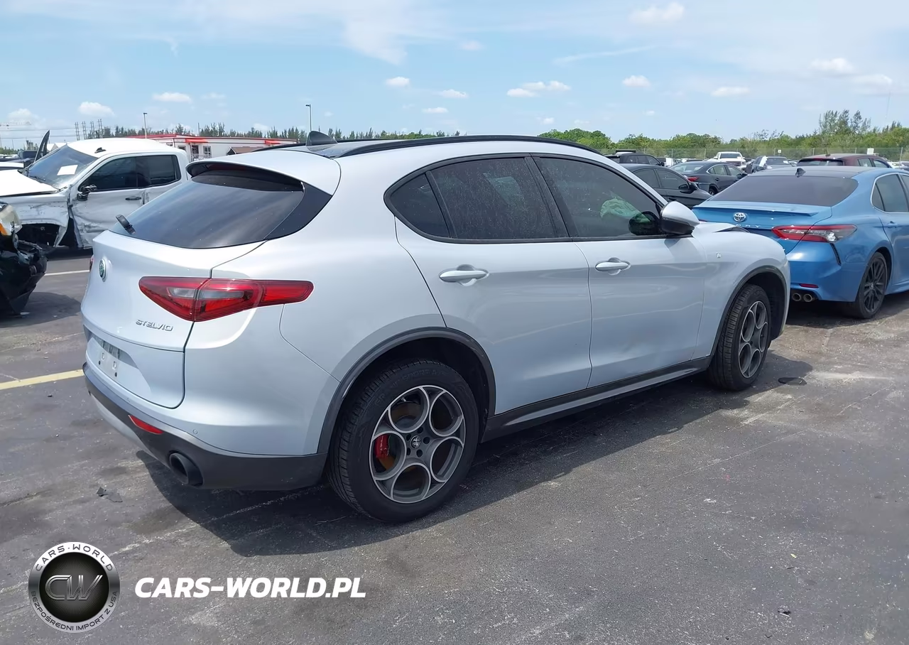 2022 Alfa Romeo Stelvio Ti Awd VIN:ZASPAKBN3N7D30186 - 4