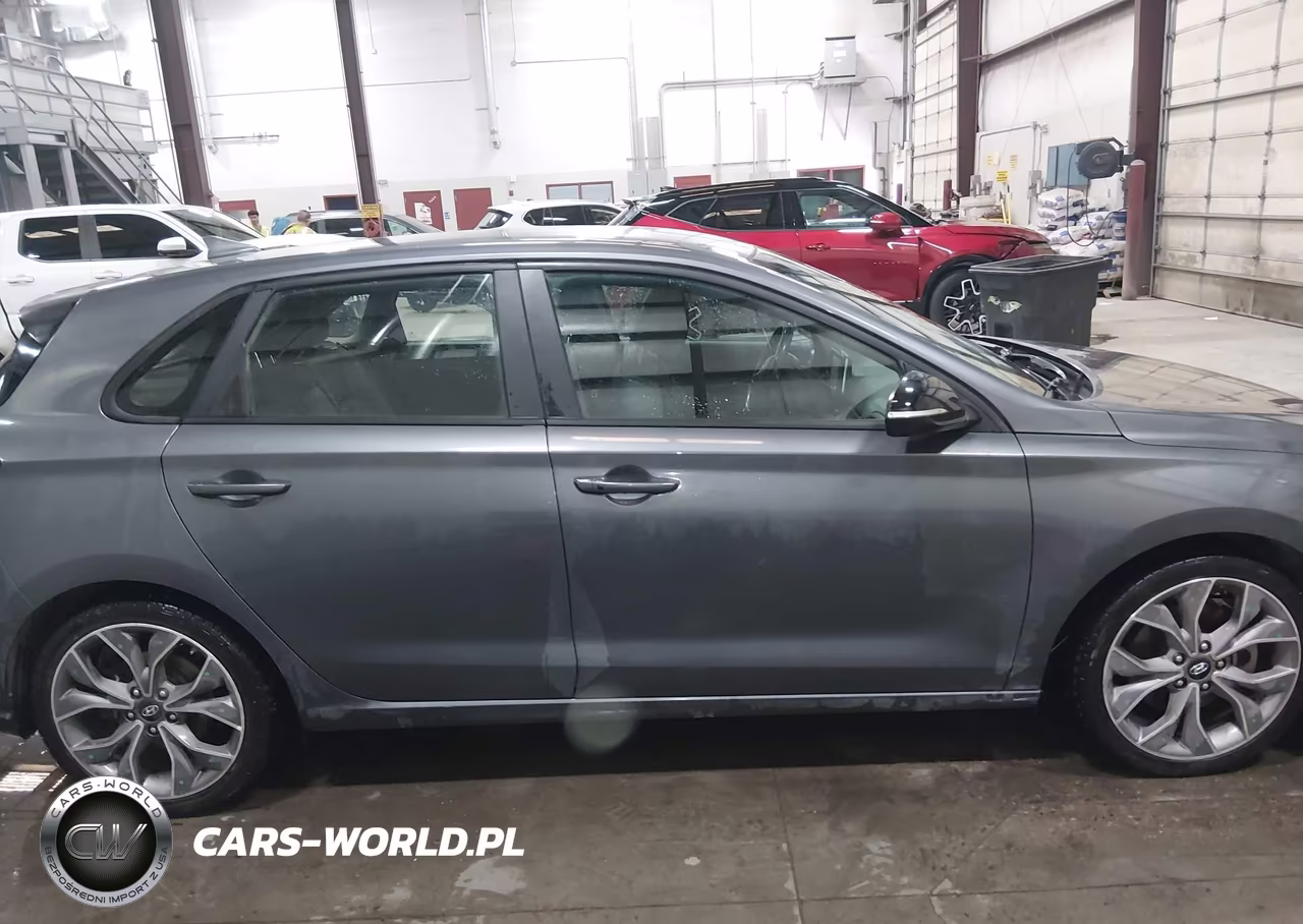 2019 Hyundai Elantra Gt N Line VIN:KMHH55LC0KU118774 - 14