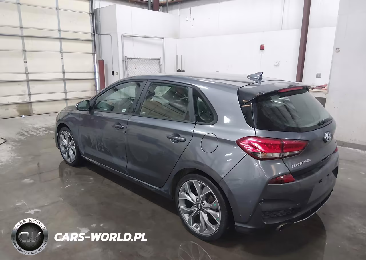 2019 Hyundai Elantra Gt N Line VIN:KMHH55LC0KU118774 - 3