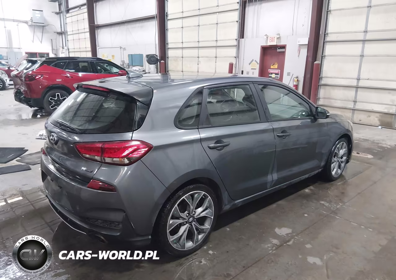 2019 Hyundai Elantra Gt N Line VIN:KMHH55LC0KU118774 - 4