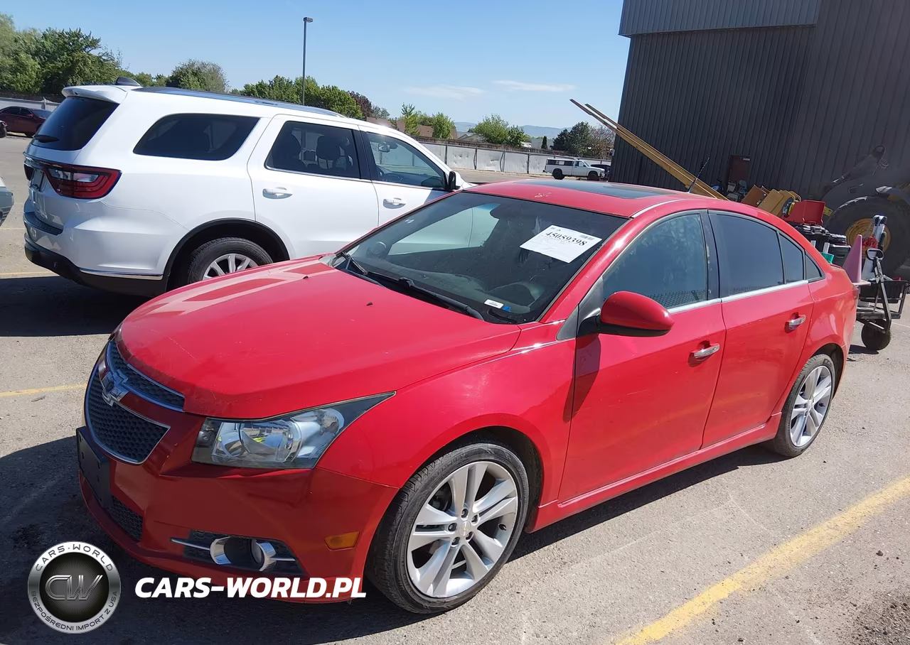 2014 Chevrolet Cruze Ltz VIN:1G1PG5SB2E7333863 - 2