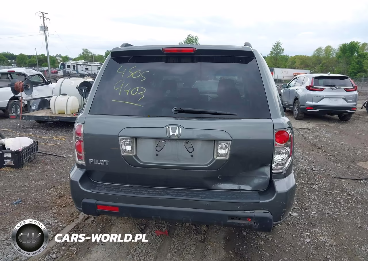 2007 Honda Pilot Ex-L VIN:5FNYF28567B045968 - 16