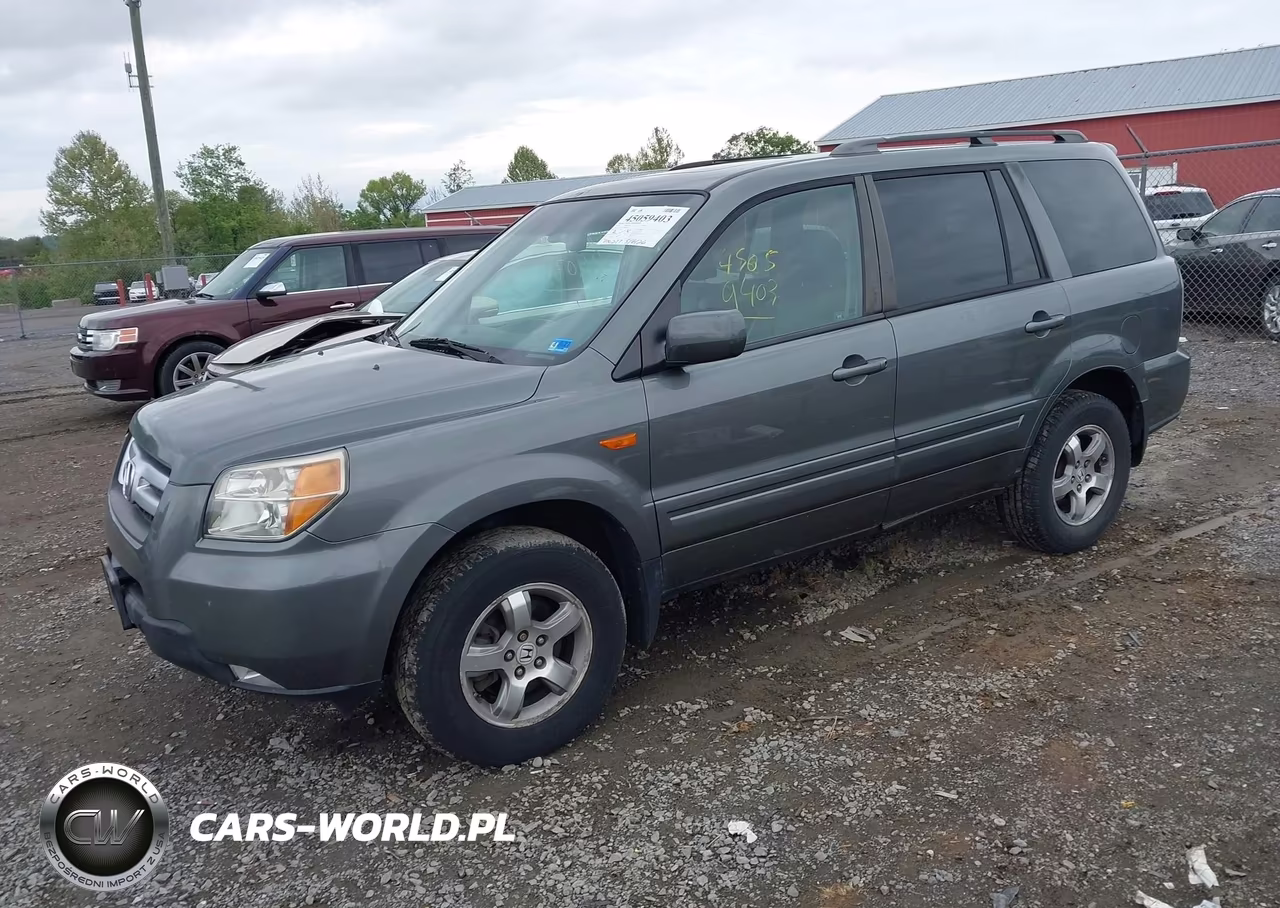 2007 Honda Pilot Ex-L VIN:5FNYF28567B045968 - 2