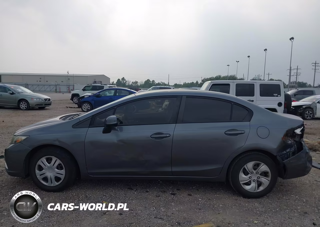 2013 Honda Civic Lx VIN:19XFB2F52DE066534 - 15