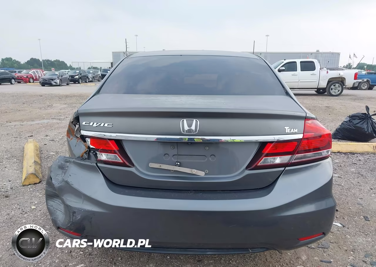 2013 Honda Civic Lx VIN:19XFB2F52DE066534 - 17