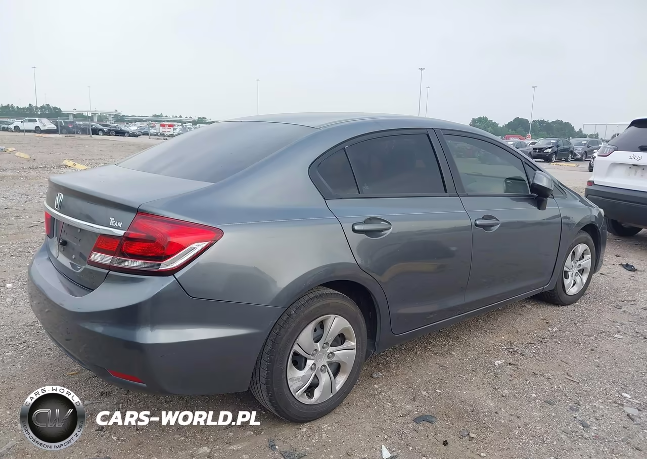 2013 Honda Civic Lx VIN:19XFB2F52DE066534 - 4