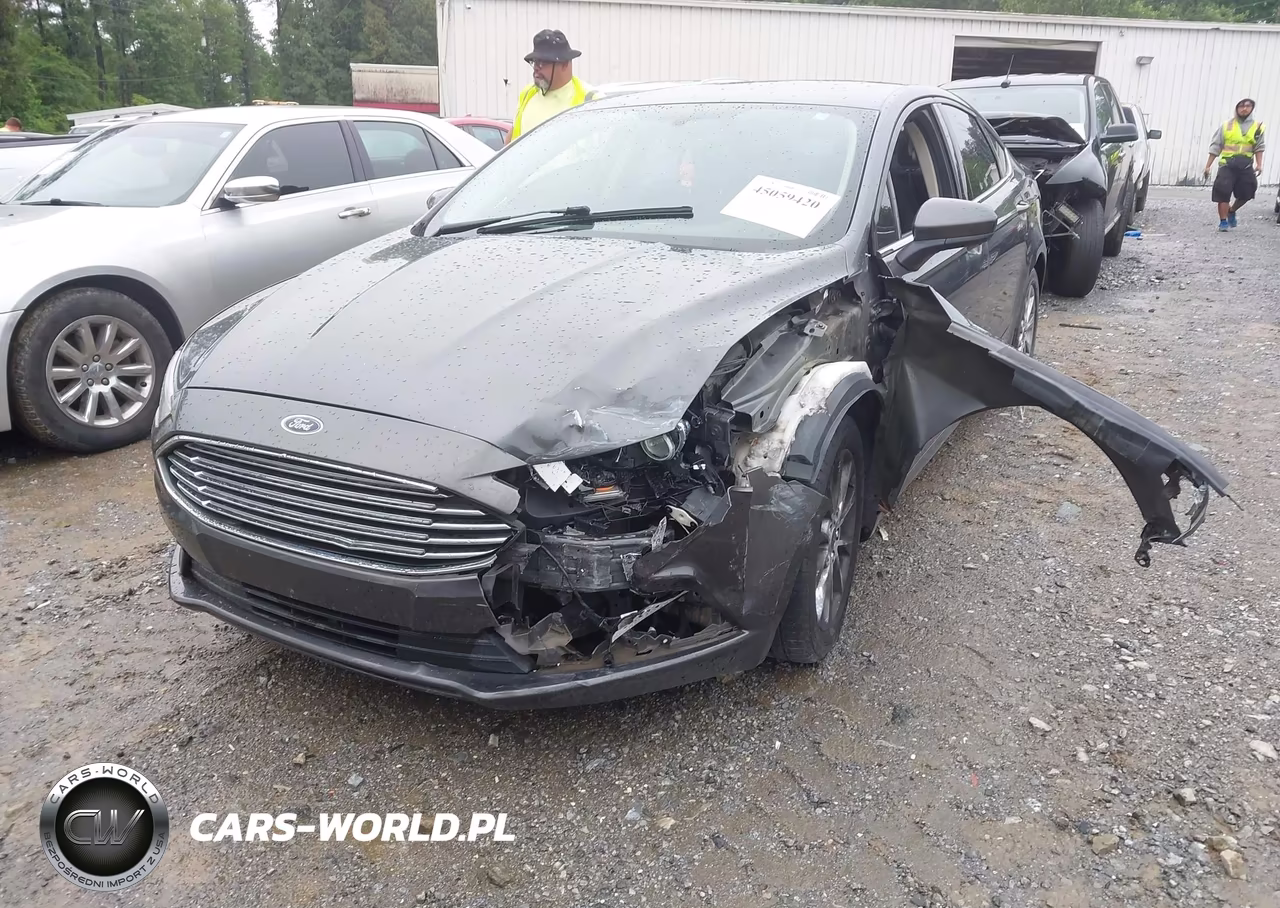 2017 Ford Fusion Se VIN:3FA6P0HD1HR346735 - 2
