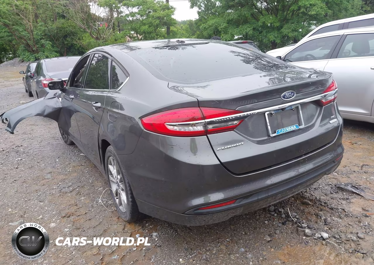 2017 Ford Fusion Se VIN:3FA6P0HD1HR346735 - 3