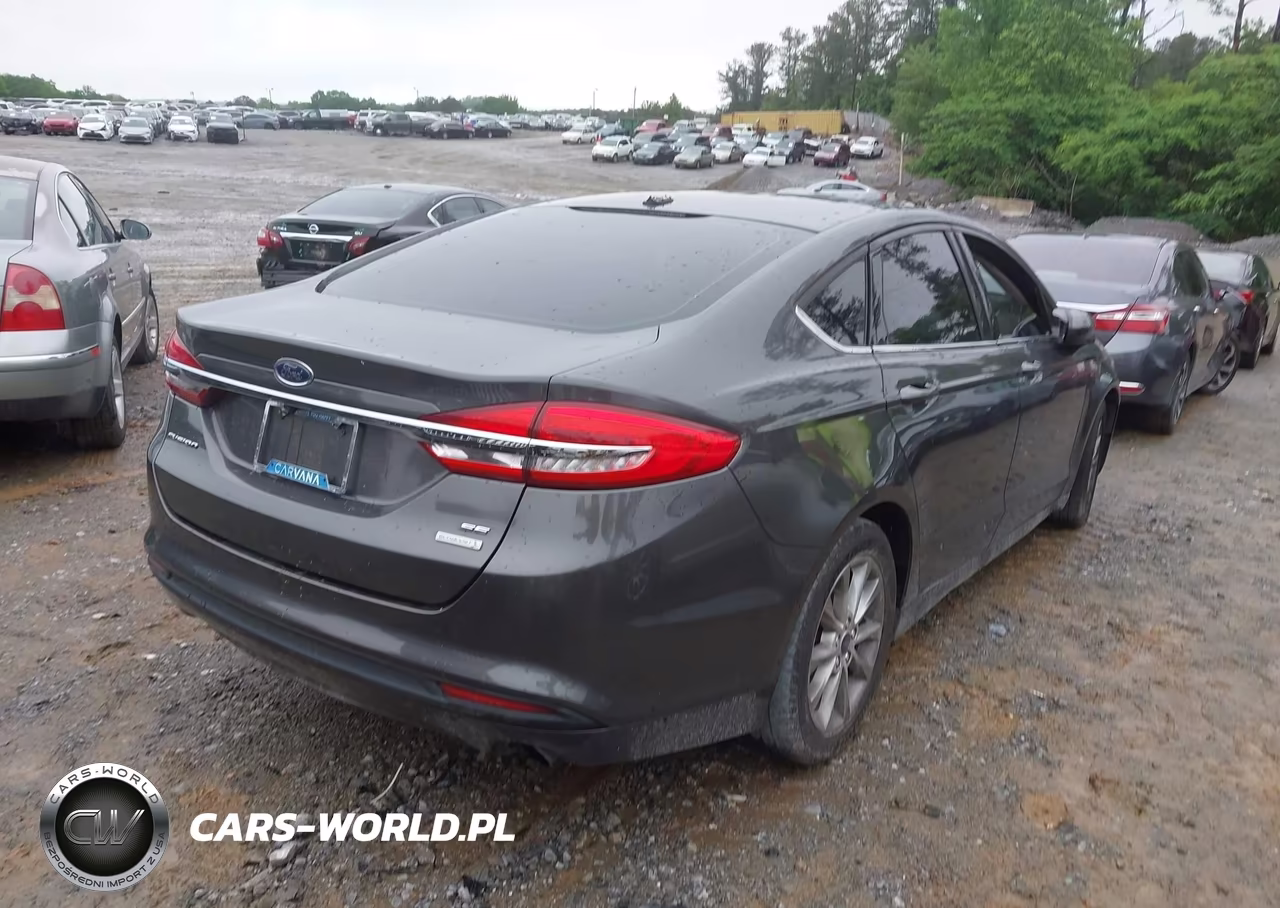2017 Ford Fusion Se VIN:3FA6P0HD1HR346735 - 4