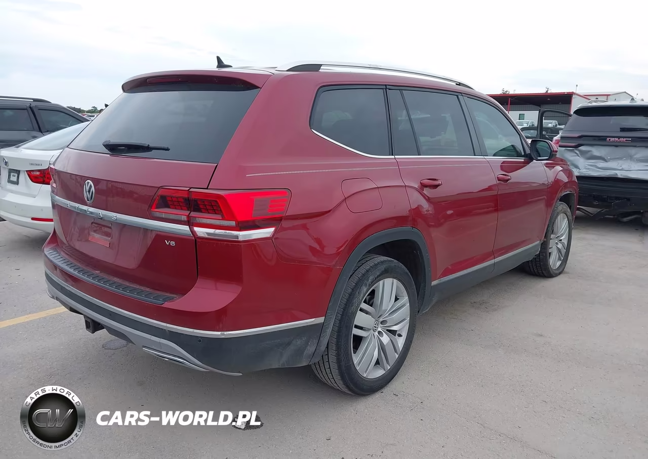 2019 Volkswagen Atlas 3.6L V6 Sel VIN:1V2ER2CA7KC564062 - 4
