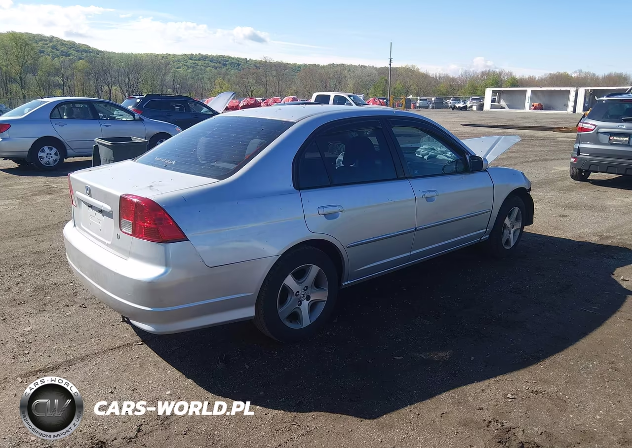 2004 Honda Civic Ex VIN:2HGES268X4H610953 - 4
