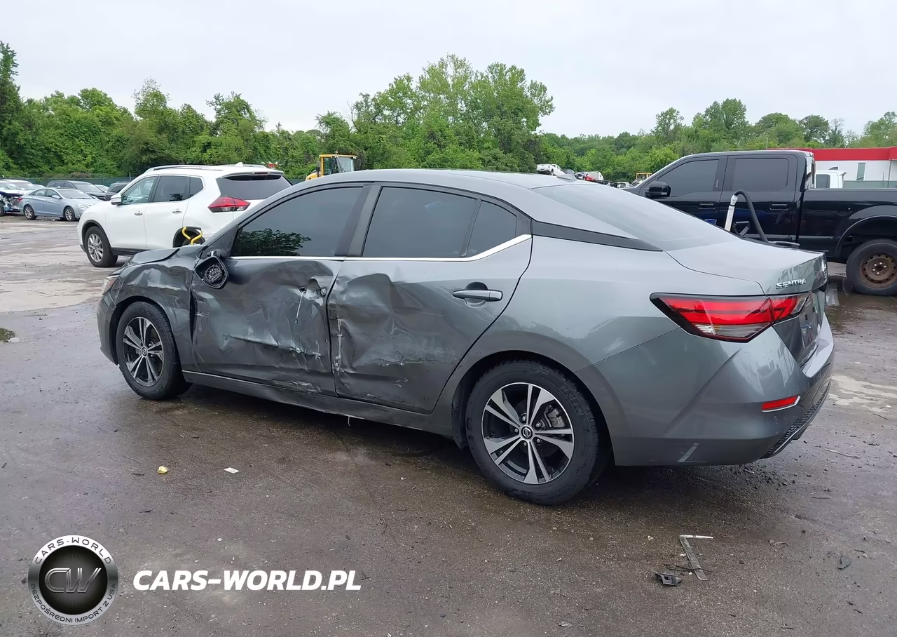2021 Nissan Sentra Sv Xtronic Cvt VIN:3N1AB8CV1MY286444 - 3