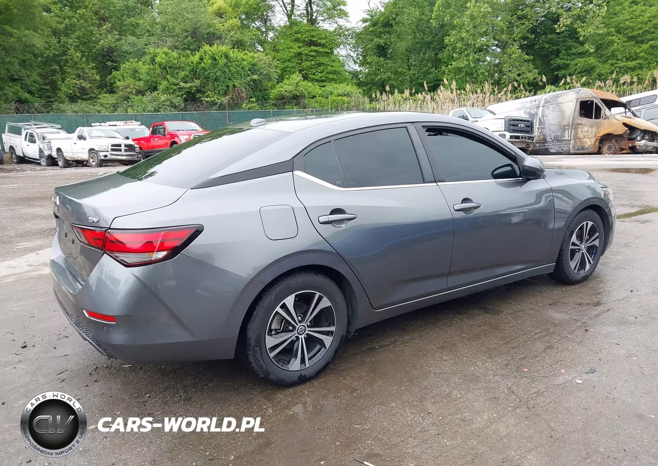2021 Nissan Sentra Sv Xtronic Cvt VIN:3N1AB8CV1MY286444 - 4