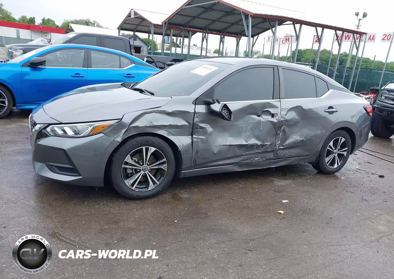 2021 Nissan Sentra Sv Xtronic Cvt VIN:3N1AB8CV1MY286444 - 6