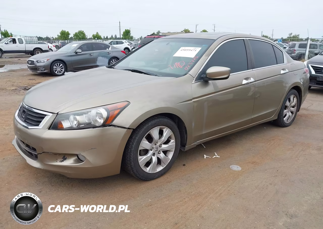 2008 Honda Accord 3.5 Ex VIN:1HGCP36798A073776 - 2