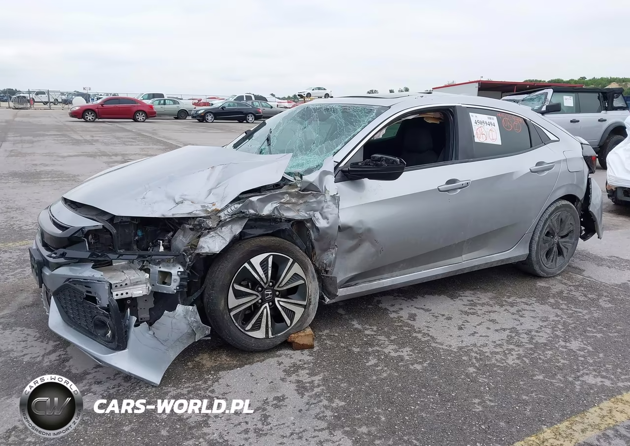 2018 Honda Civic Ex VIN:SHHFK7H59JU235110 - 2