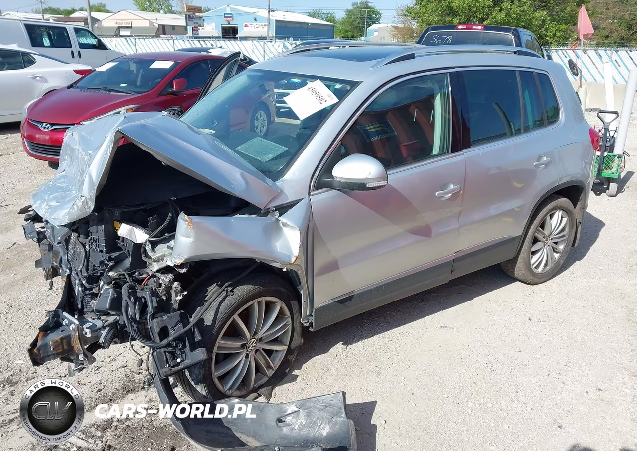 2013 Volkswagen Tiguan Se VIN:WVGAV3AX7DW627005 - 2