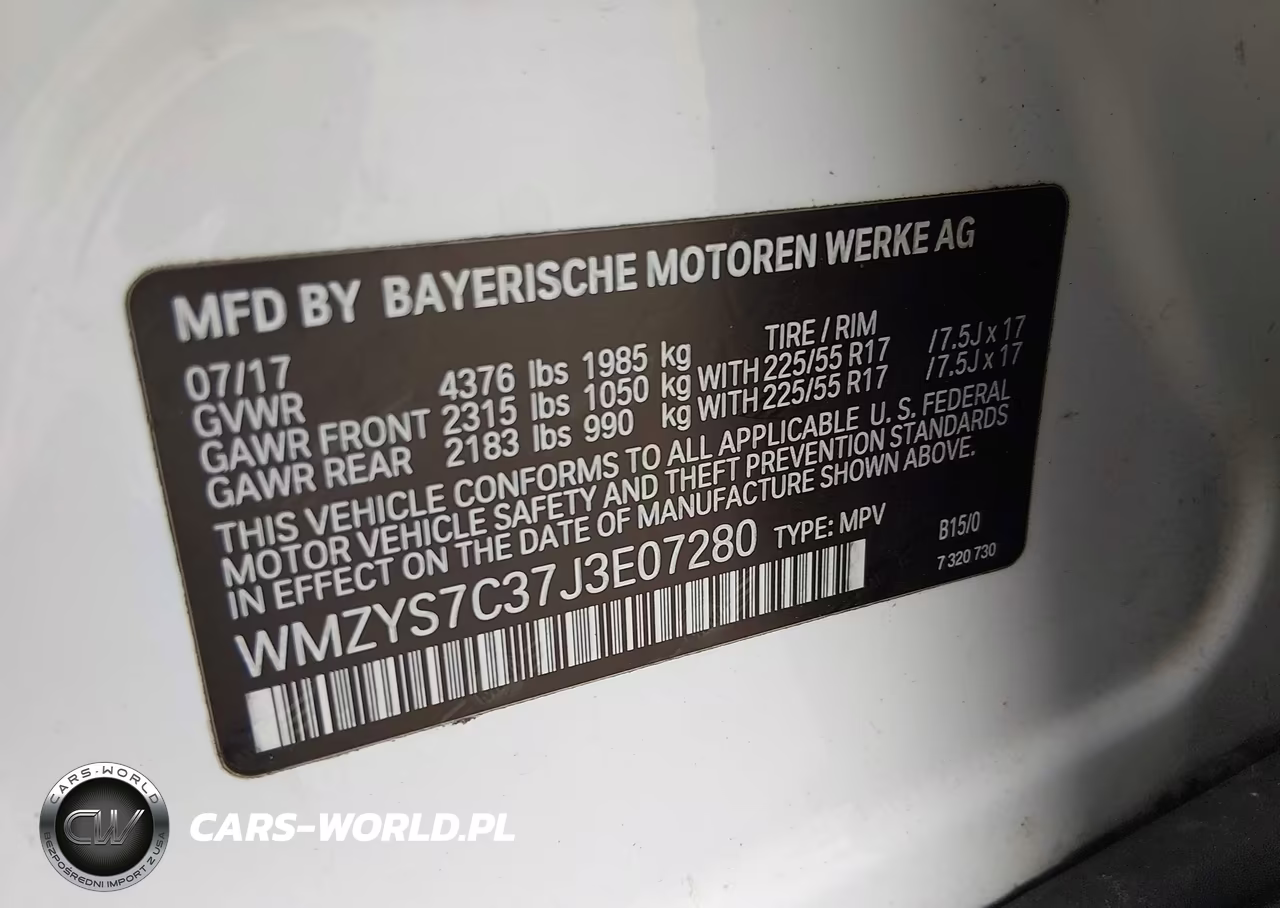 2018 Mini Countryman Cooper VIN:WMZYS7C37J3E07280 - 9