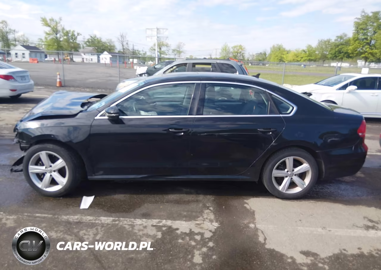 2012 Volkswagen Passat 2.5L Se VIN:1VWBP7A38CC084042 - 14