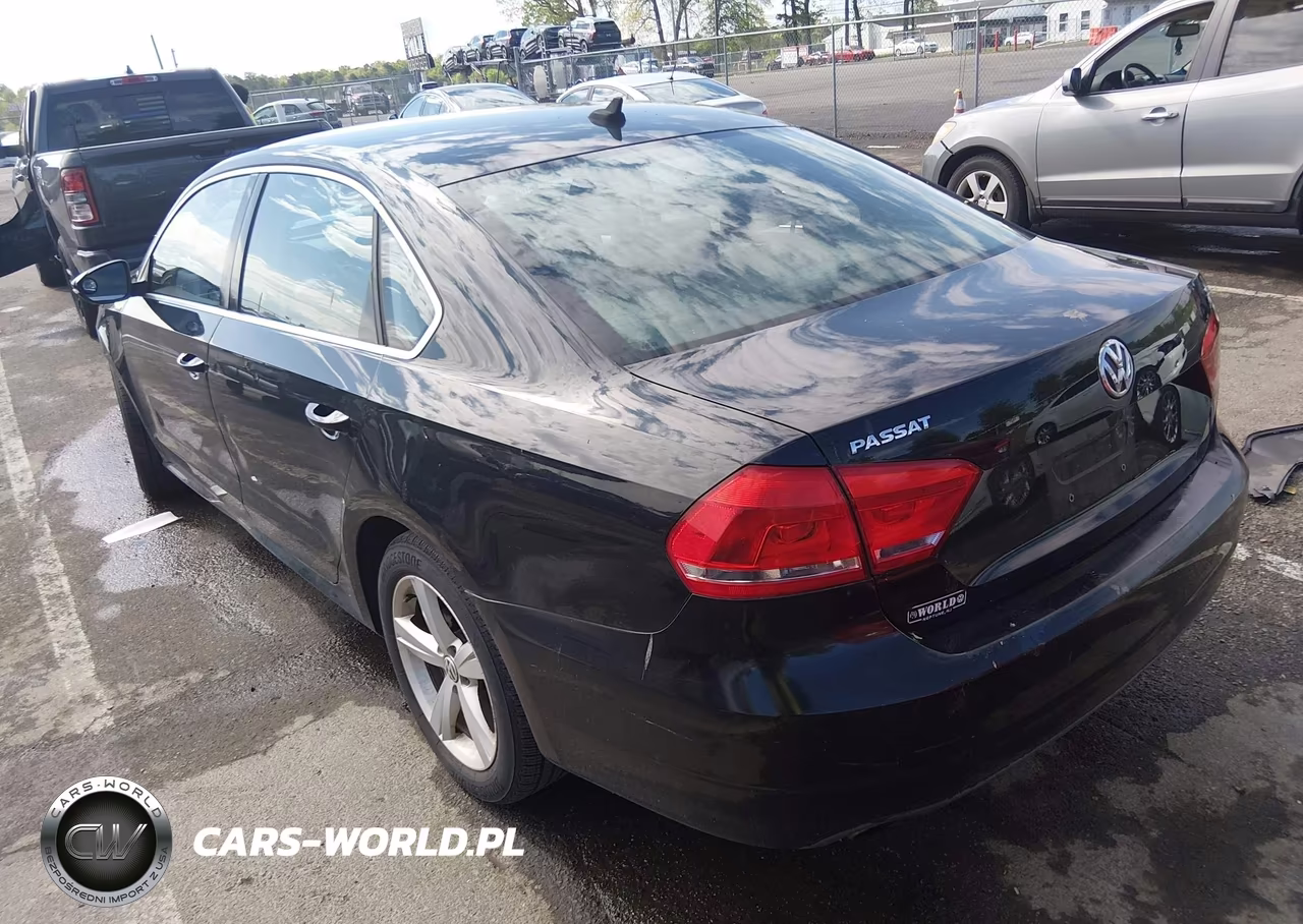 2012 Volkswagen Passat 2.5L Se VIN:1VWBP7A38CC084042 - 3