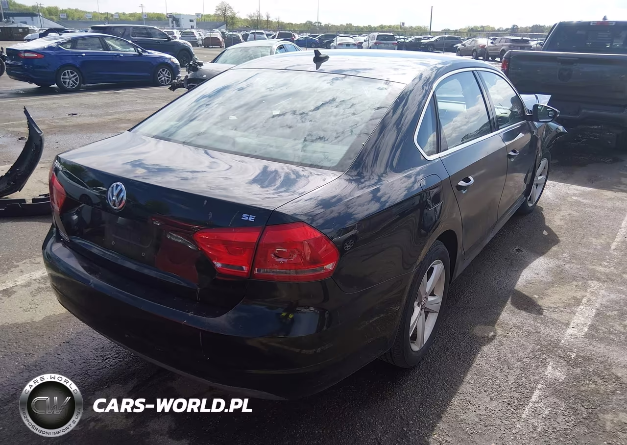 2012 Volkswagen Passat 2.5L Se VIN:1VWBP7A38CC084042 - 4