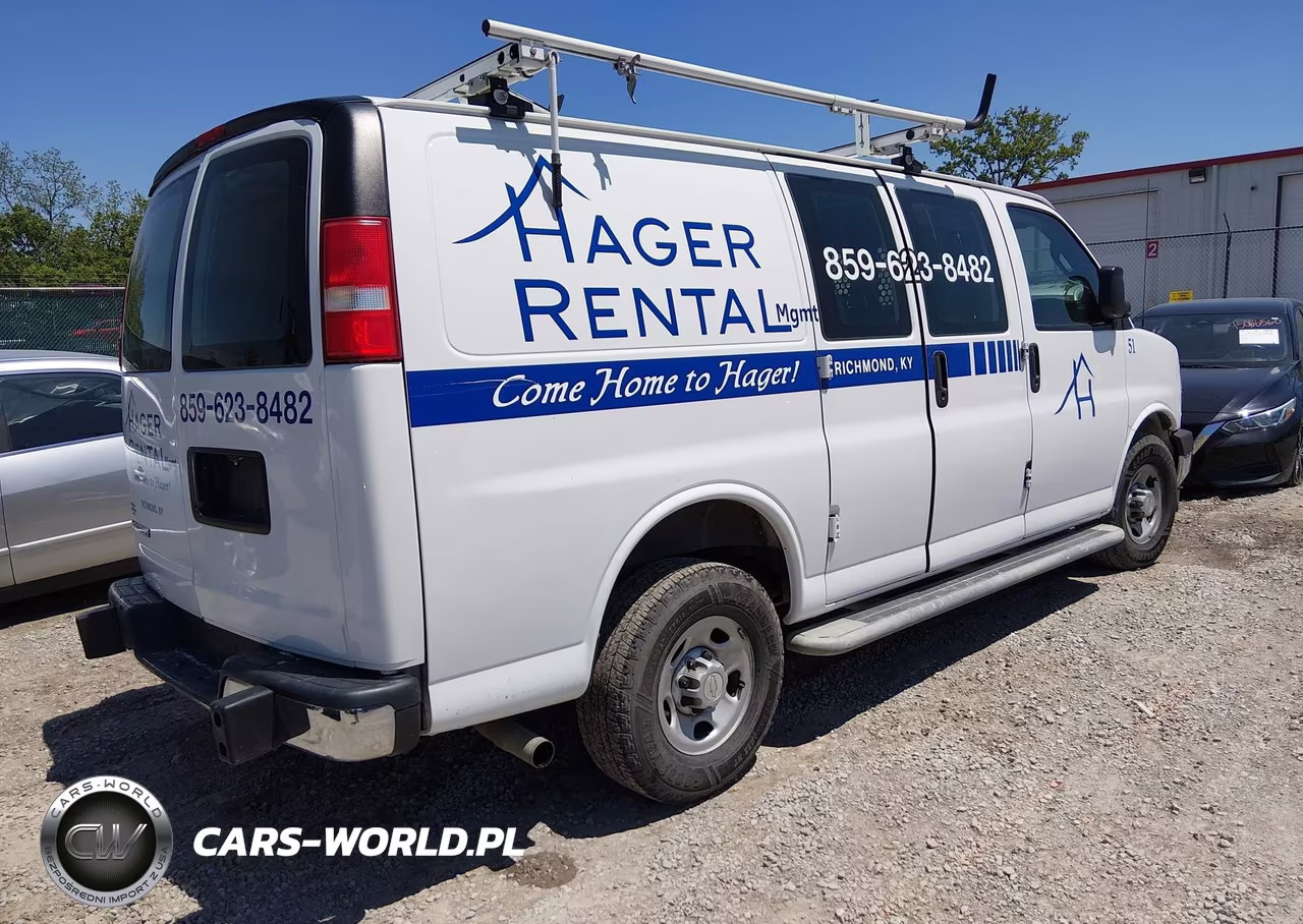 2019 Chevrolet Express 2500 Work Van VIN:1GCWGAFGXK1286596 - 4