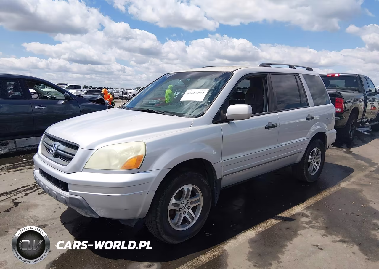 2004 Honda Pilot Ex VIN:2HKYF18444H553063 - 2