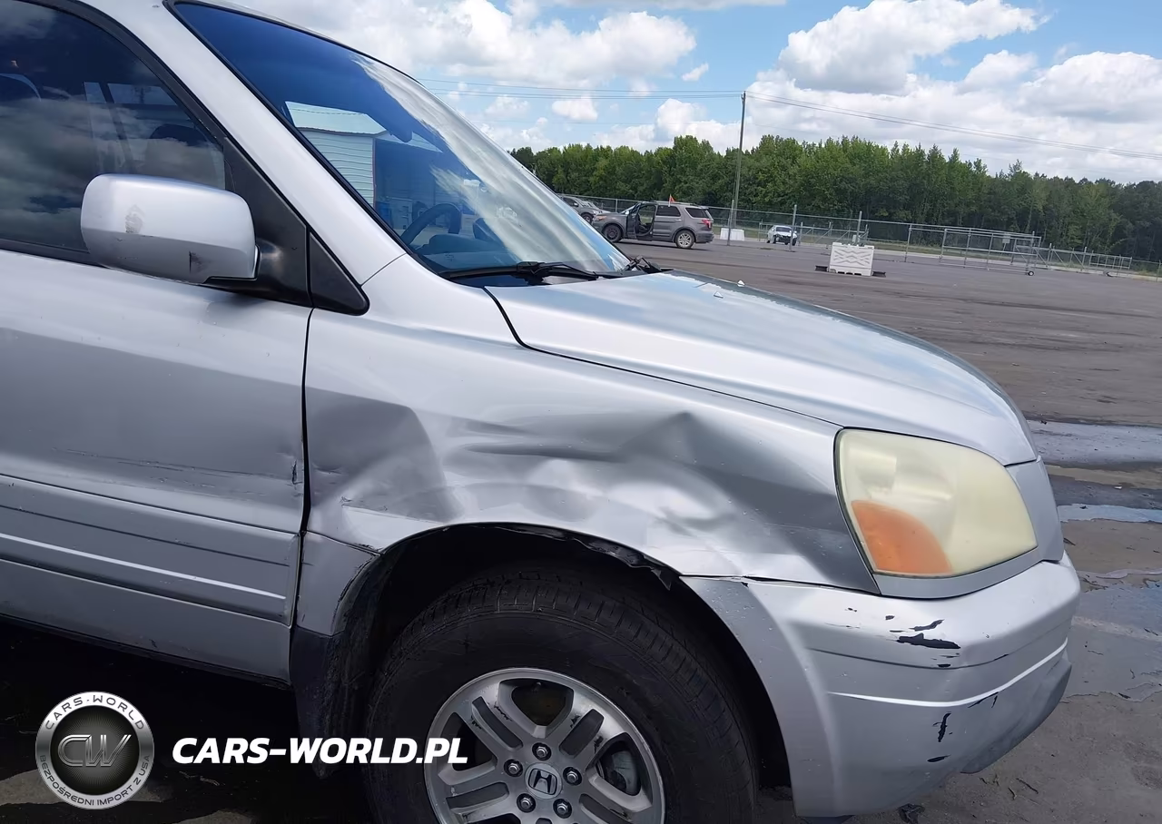 2004 Honda Pilot Ex VIN:2HKYF18444H553063 - 6