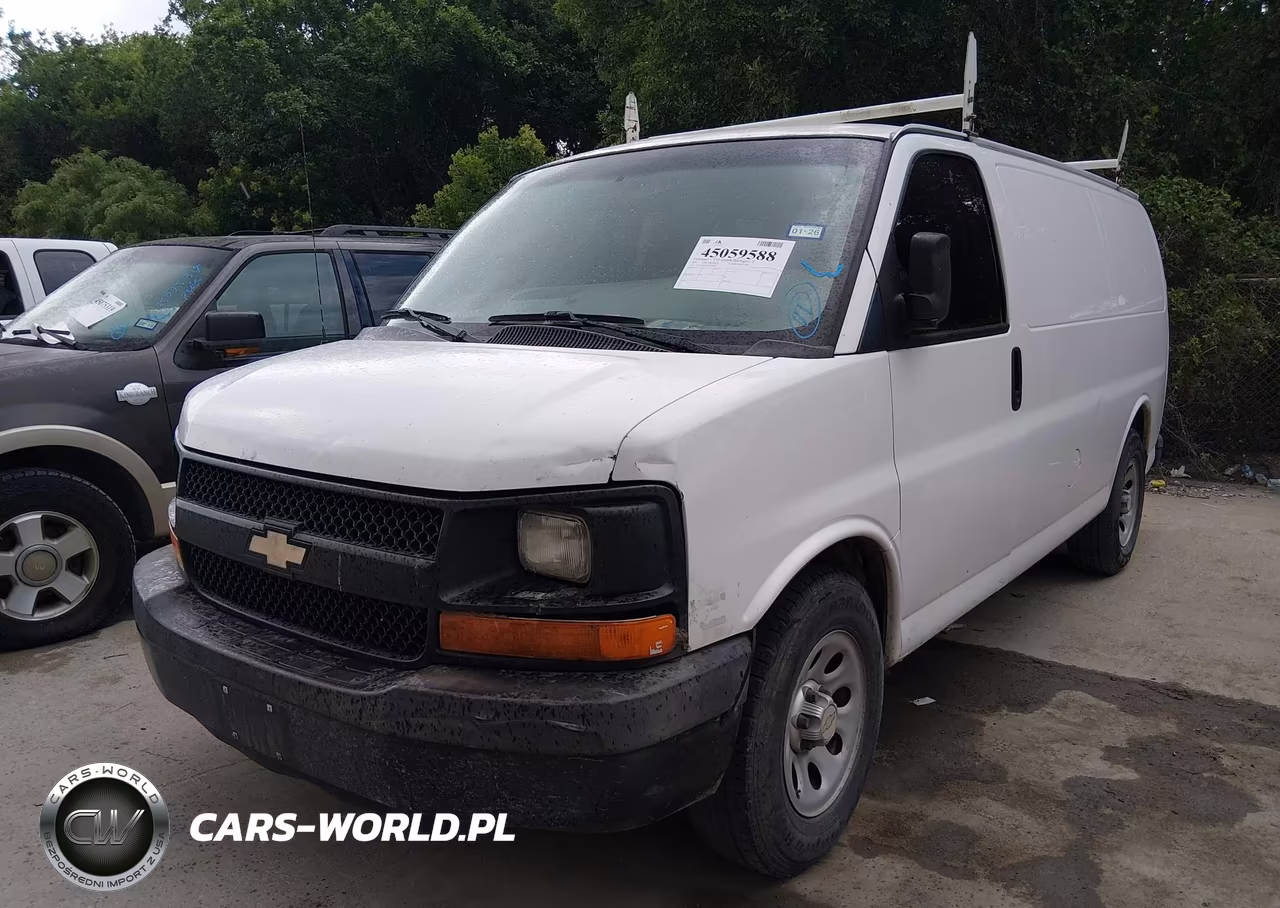 2013 Chevrolet Express 1500 Work Van VIN:1GCSGAFX9D1179010 - 2
