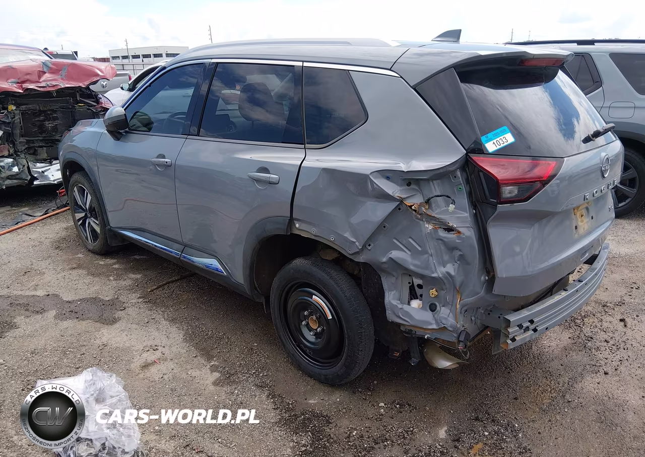 2022 Nissan Rogue Sl Fwd VIN:5N1BT3CA5NC698659 - 3