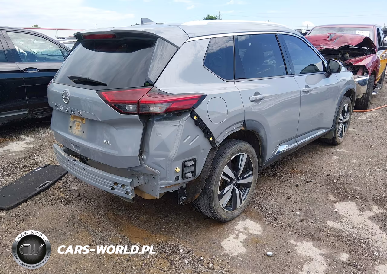 2022 Nissan Rogue Sl Fwd VIN:5N1BT3CA5NC698659 - 4