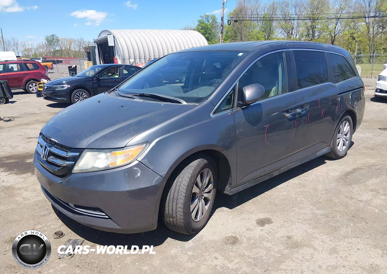 2015 Honda Odyssey Ex-L VIN:5FNRL5H61FB004721 - 2