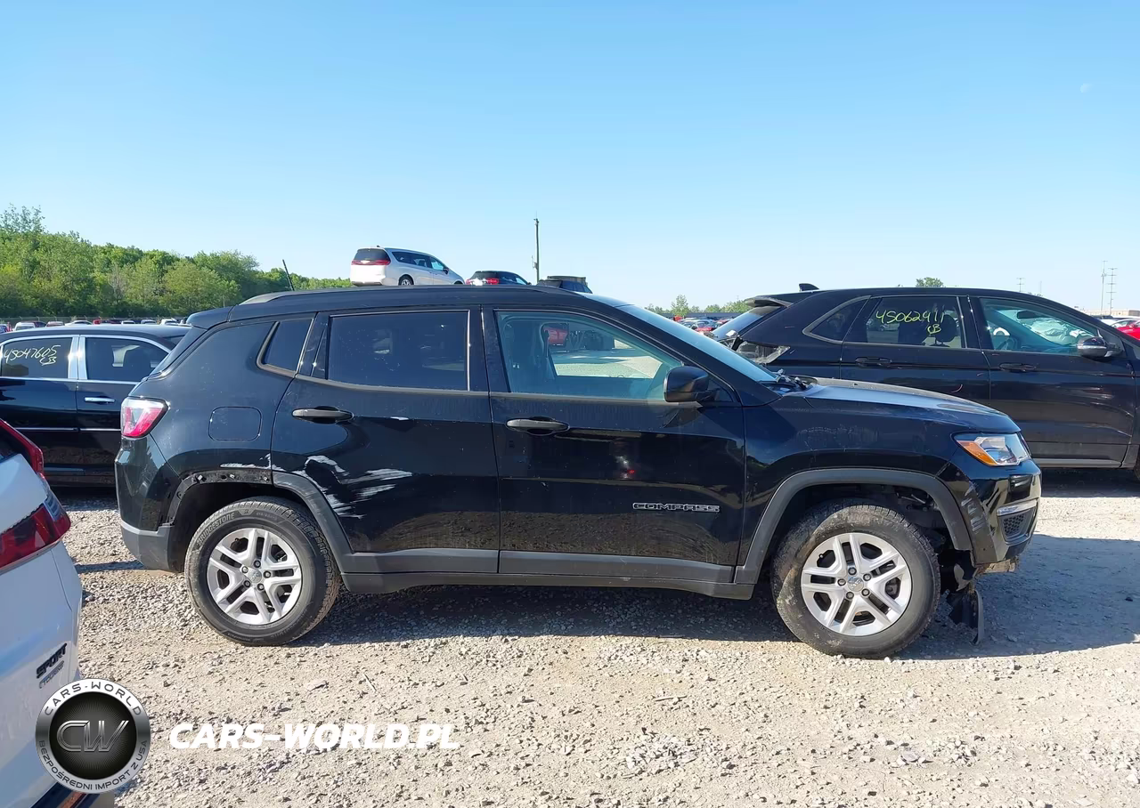 2018 Jeep Compass Sport Fwd VIN:3C4NJCAB8JT133582 - 14